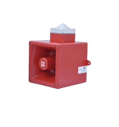 Combi AL121  24vDC [ red] 7:CLEAR # 121dB(A) 5J IP66 45T 20-28vDC